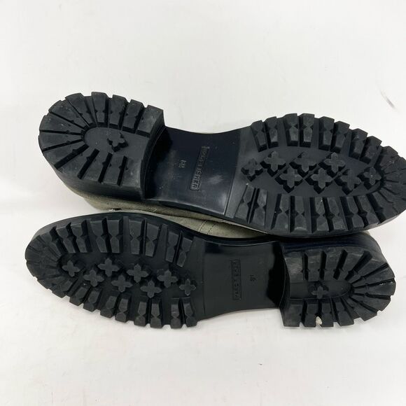 Marc Fisher Vortex Ankle Suede Boots Women's 8 Gray Almond Toe Side Zip - Picture 6 of 10